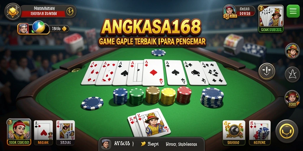 Tampilan gameplay seru dan interaktif dari ANGKASA168.