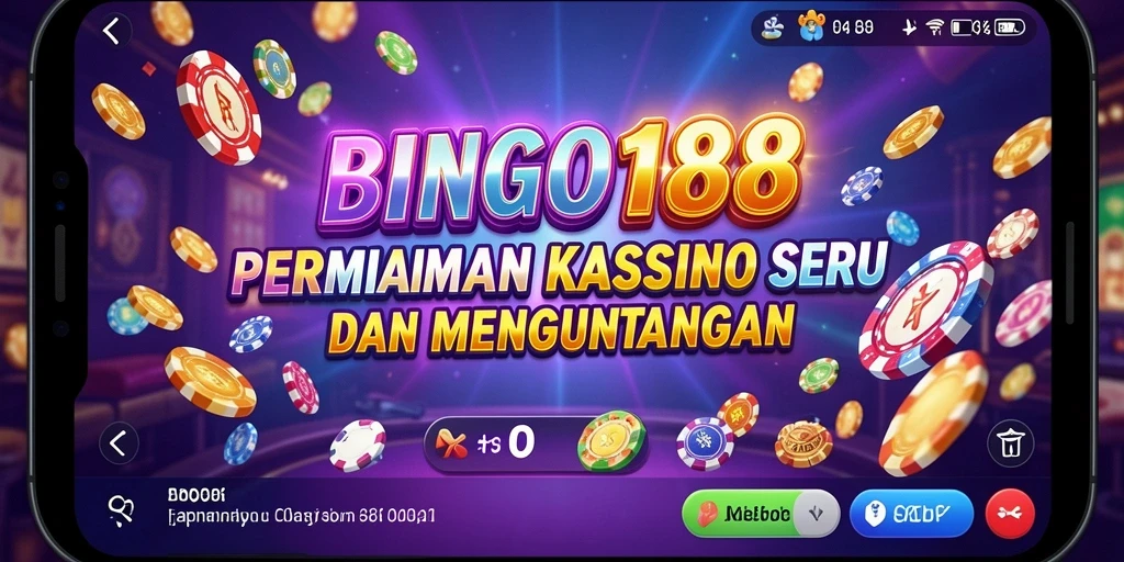 Tampilan menarik gameplay Kasino BINGO188 yang menggembirakan.