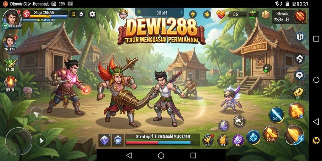 Tampilan gameplay menarik dari DEWI288 yang penuh strategi.
