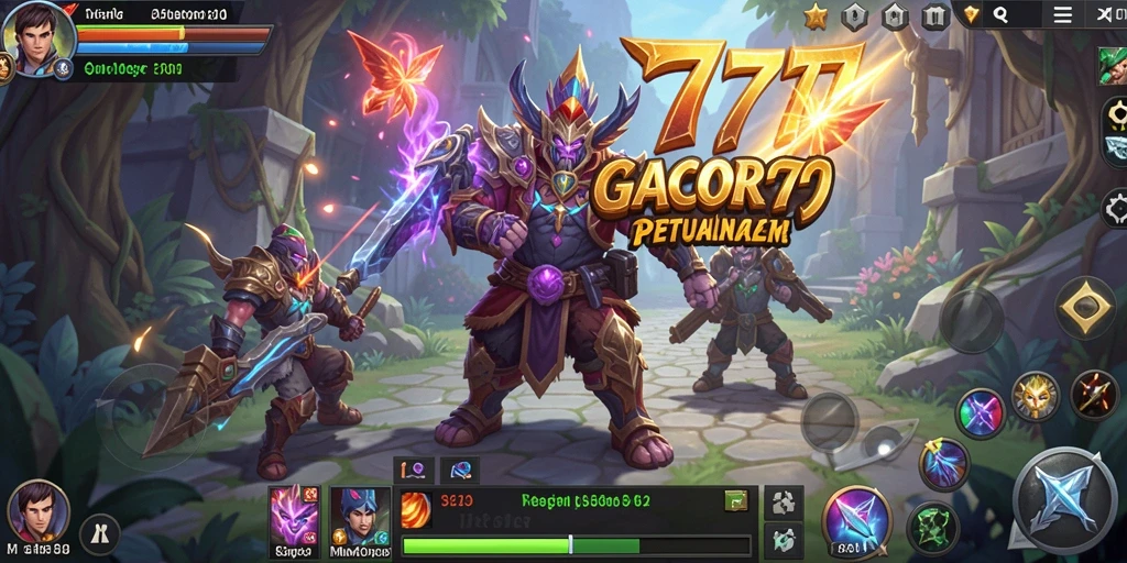 Gameplay GACOR777 yang mendebarkan dengan petualangan seru di MMORPG.