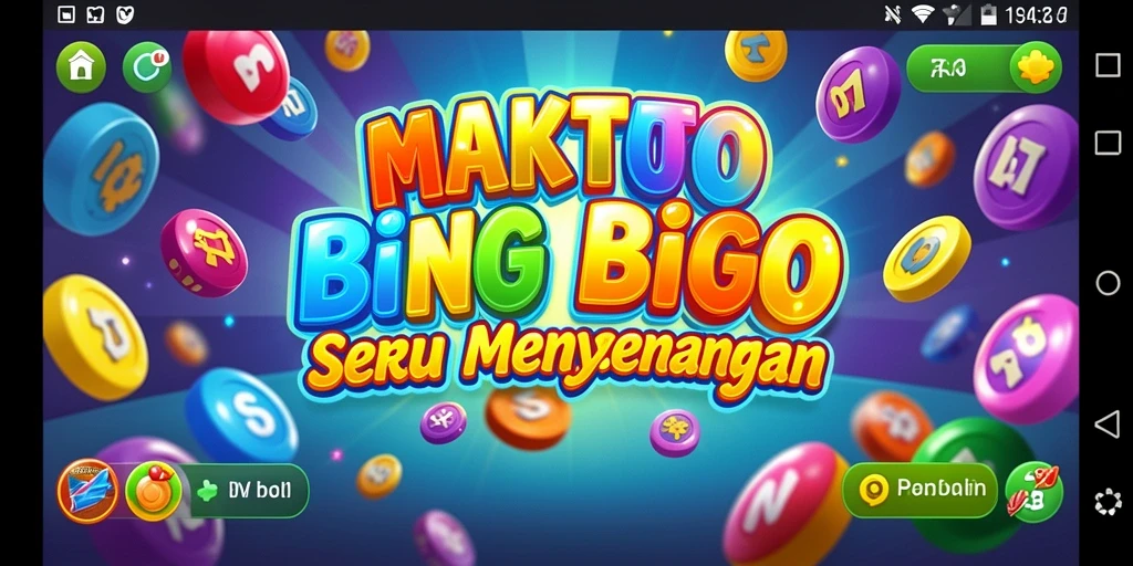 Tampilan gameplay Bingo yang seru dan interaktif di MAKTOTO.