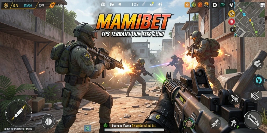 Tampilan gameplay MAMIBET yang mendebarkan dan penuh aksi.