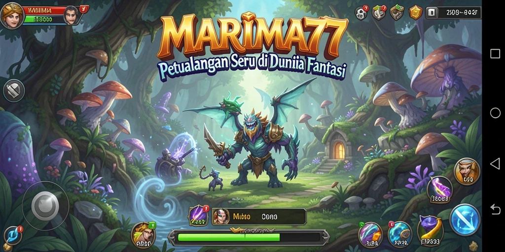 Tangkapan layar game MARIMA77 dengan gameplay petualangan menarik.