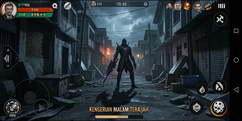 Gameplay menegangkan di dunia kegelapan MT966.