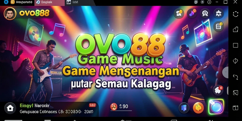 Tampilan gameplay OVO88 yang penuh warna dan interaktif.