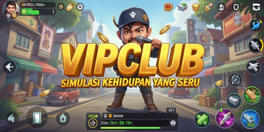 Tampilan screenshot dari gameplay <strong>VIPCLUB</strong> yang menarik dan interaktif.