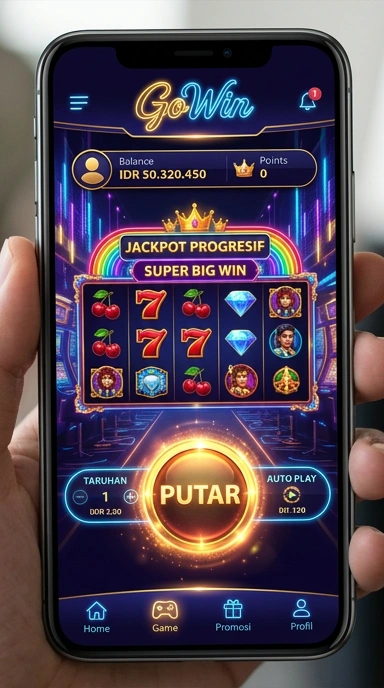 Proses unduh yang sederhana dalam aplikasi gowin.