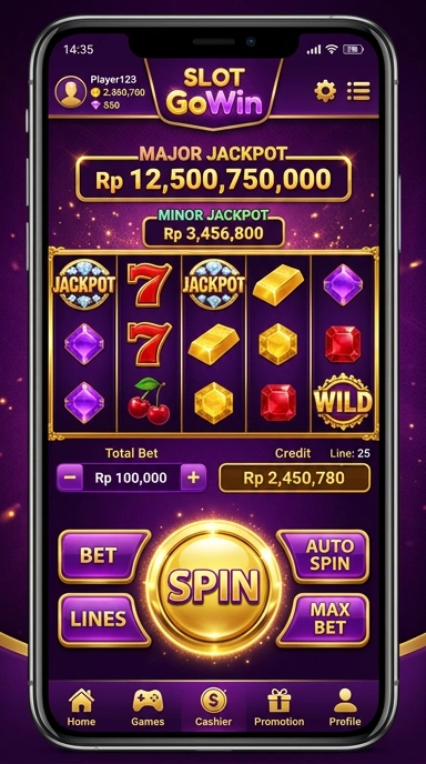 Fitur pencarian cepat di aplikasi gowin.